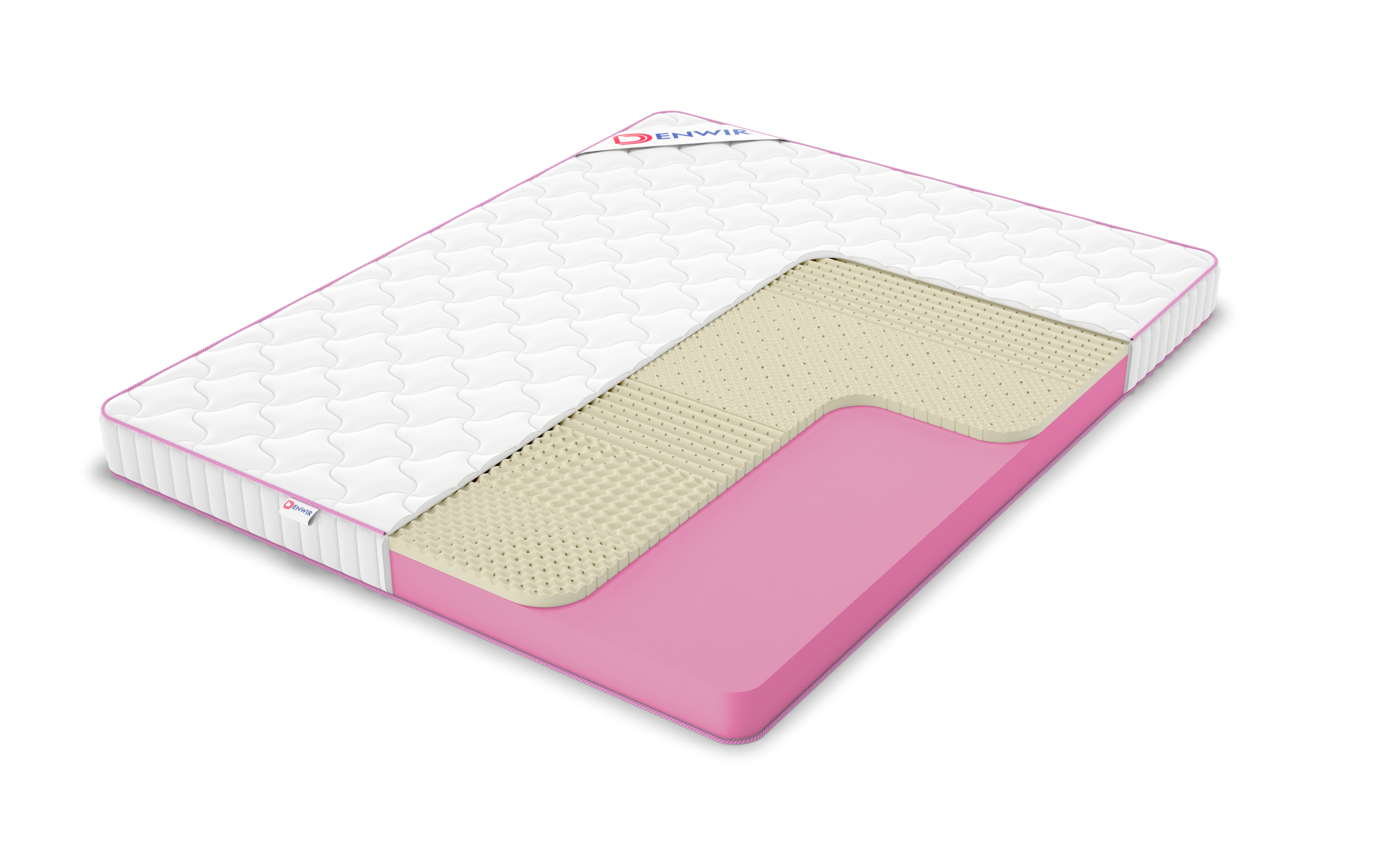 

Матрас Denwir Mega Soft Relax 13 185х195, Бежевый;белый;серый;серебристый, Mega Soft Relax 13