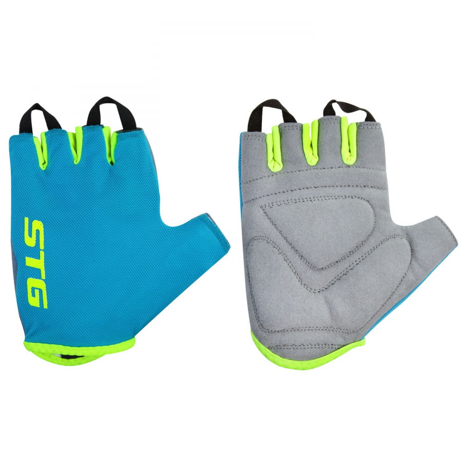 

Велоперчатки STG AL-03-418, blue/lime, XS, AL-03-418