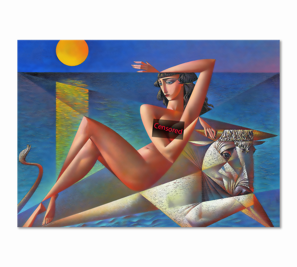 

Картина интерьерная на натуральном холсте Poly Print Art ZK01001823/N/3 60х80 см