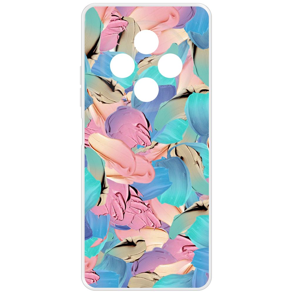 

Чехол-накладка Krutoff Clear Case Абстракт краска для TECNO Spark 30, Прозрачный