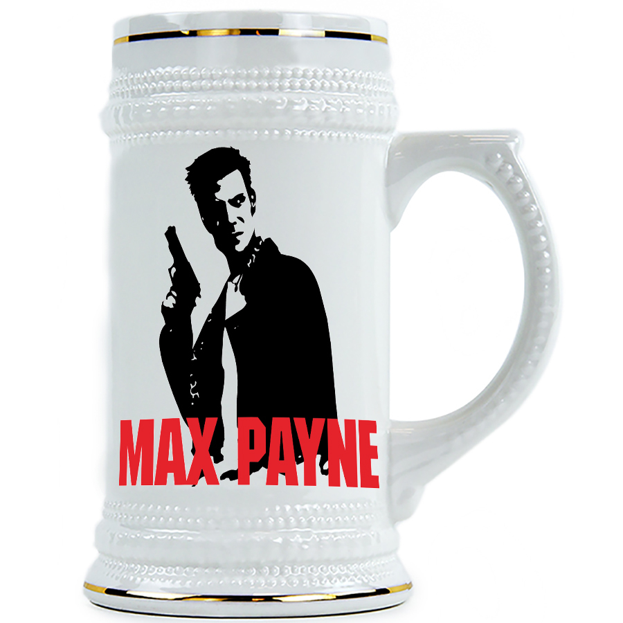 фото Пивная кружка drabs max payne , макс пэйн