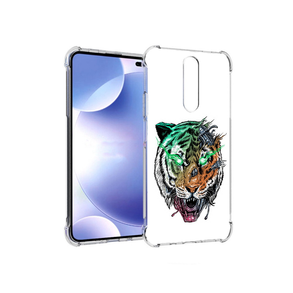 Чехол MyPads Tocco для Xiaomi Redmi k30 робо-тигр (PT226950.302.584)