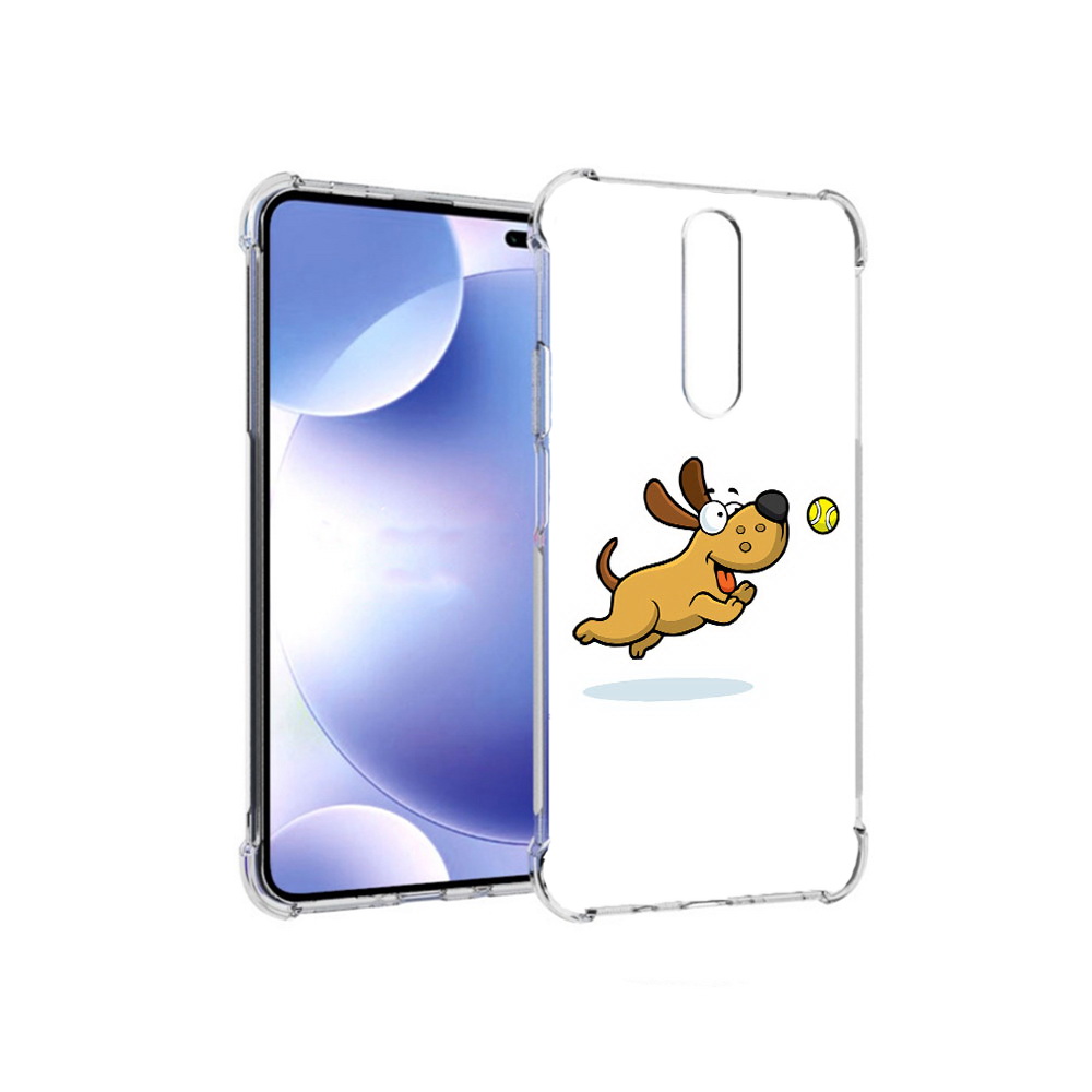 

Чехол MyPads Tocco для Xiaomi Redmi k30 пёсик (PT226950.302.563), Прозрачный, Tocco