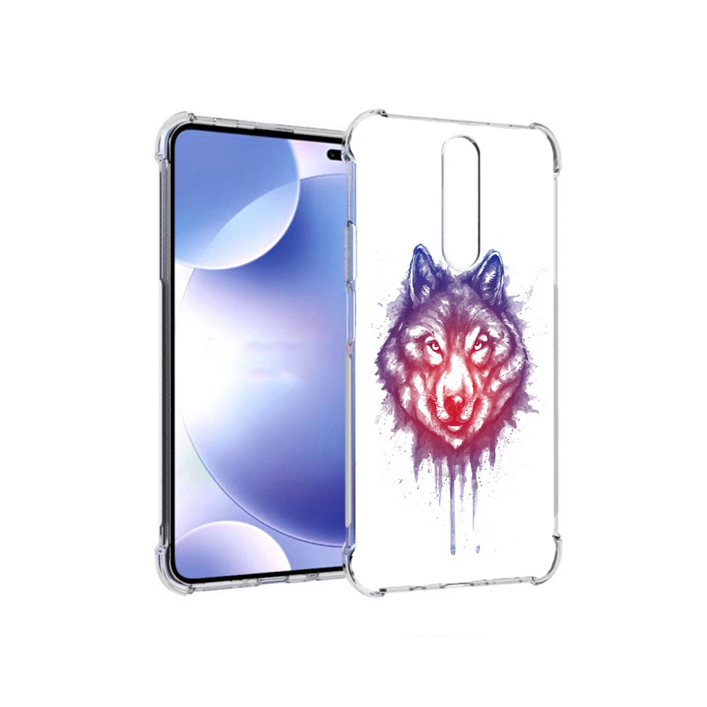 

Чехол MyPads Tocco для Xiaomi Redmi k30 пушистый волк (PT226950.302.561), Прозрачный, Tocco