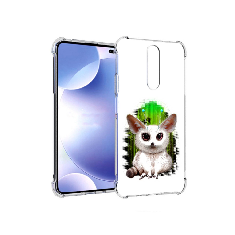 

Чехол MyPads Tocco для Xiaomi Redmi k30 пушистое животное (PT226950.302.560), Прозрачный, Tocco
