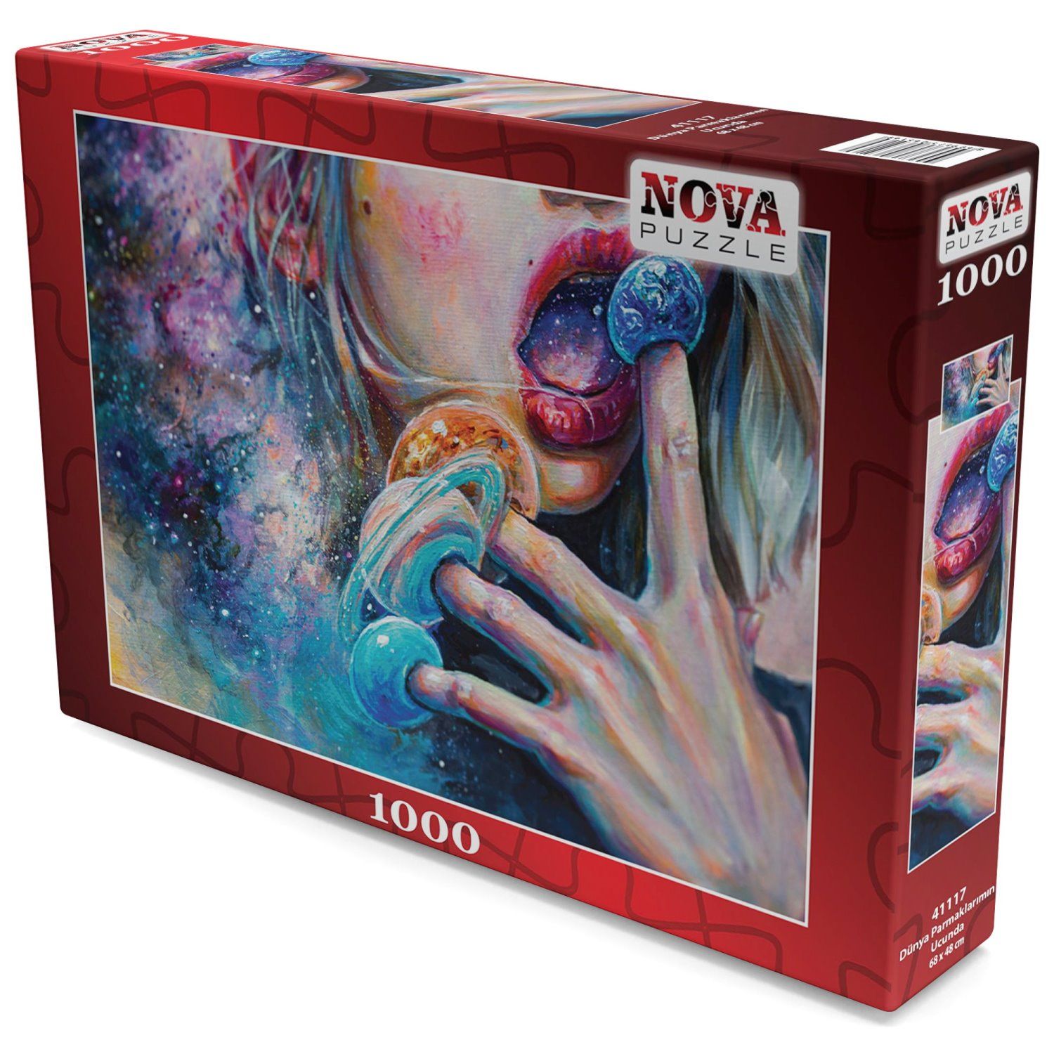 

Пазл Nova Puzzle 1000 дет Мир на кончиках пальцев, NVдевушки