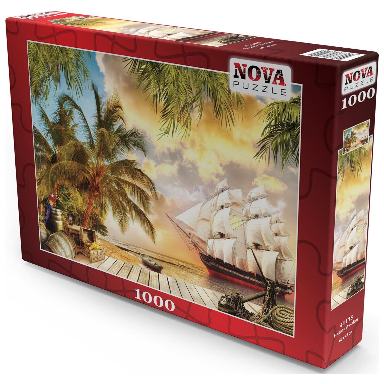 

Пазл Nova Puzzle 1000 дет Охотники за сокровищами, NVпейзажи