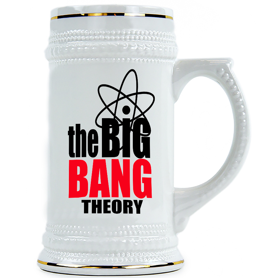 фото Пивная кружка drabs the bing bang theory , большой взрыв