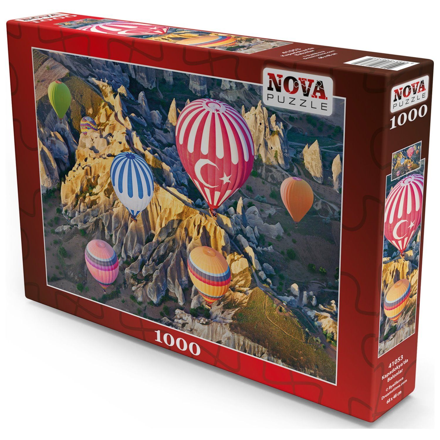 

Пазл Nova Puzzle 1000 дет Воздушные шары в Каппадокии, NVразное