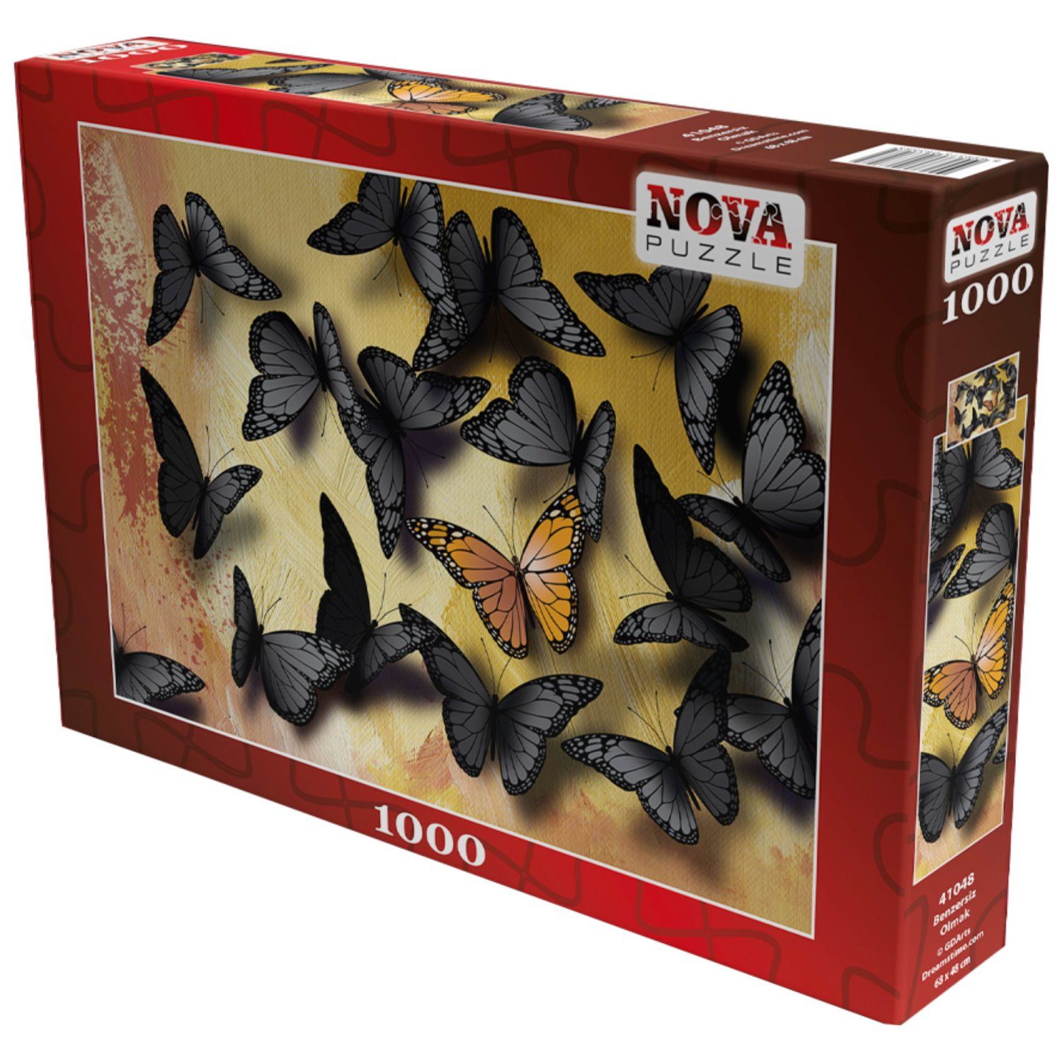 

Пазл Nova Puzzle 1000 дет Быть уникальным, NVживотные