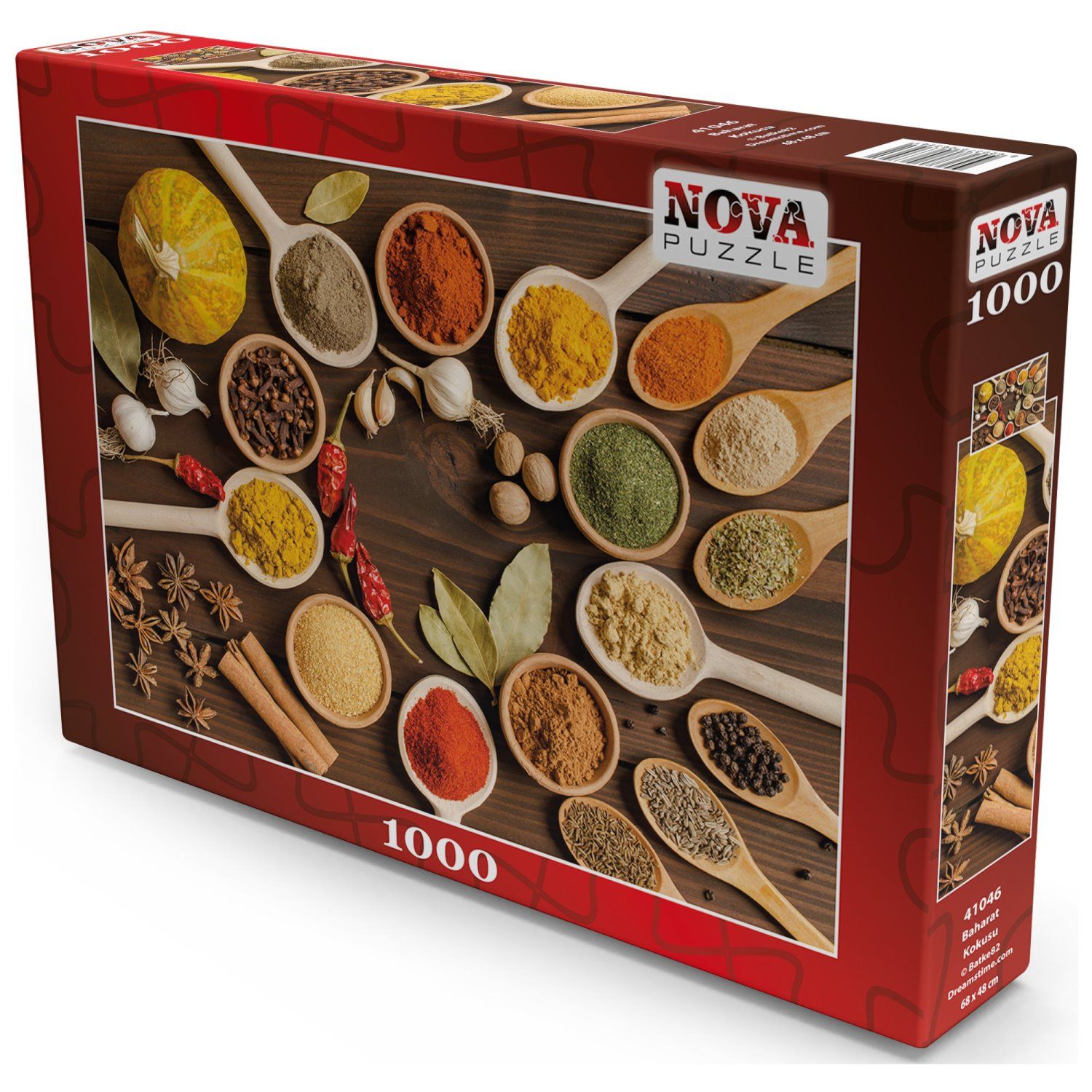 

Пазл Nova Puzzle 1000 дет Аромат специй, NVразное
