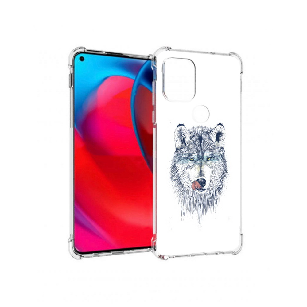 

Чехол MyPads Tocco для Motorola Moto G голодгый волк (PT227067.359.292), Прозрачный, Tocco