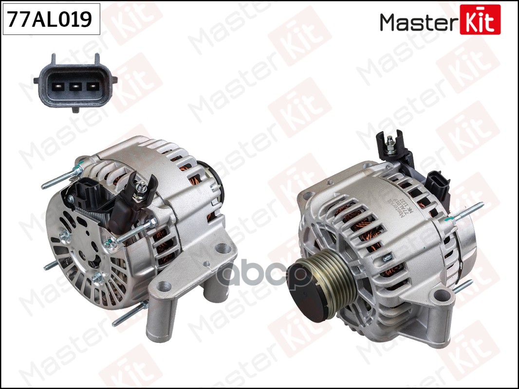 

Генератор Ford Mondeo -07 124A MasterKit 77AL019