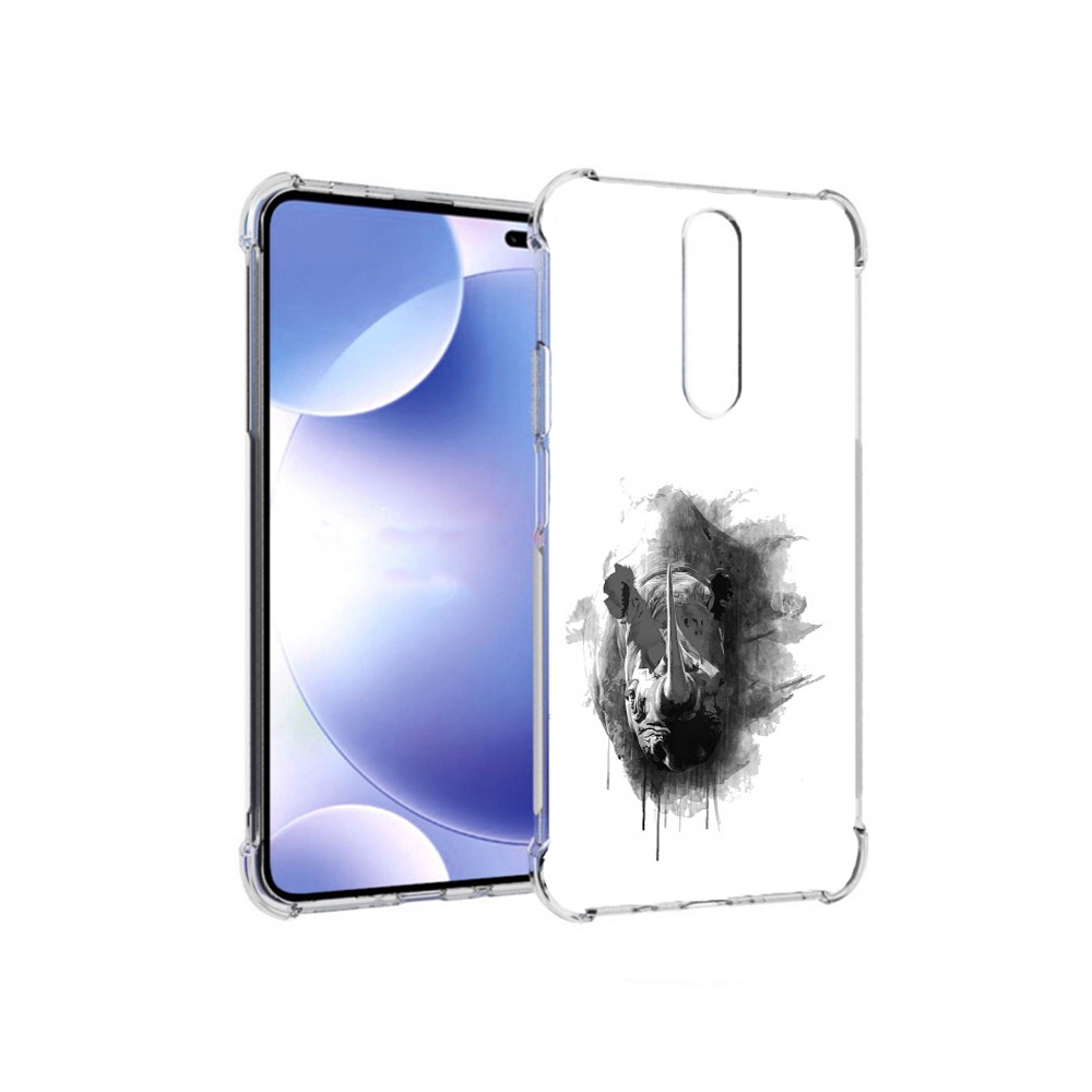 

Чехол MyPads Tocco для Xiaomi Redmi k30 носорог (PT226950.302.523), Прозрачный, Tocco