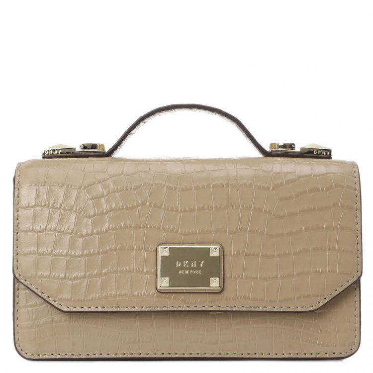 

Сумка кросс-боди женская DKNY R04EPL40 бежевая