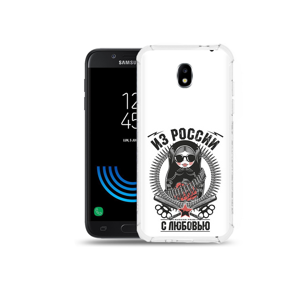

Чехол MyPads Tocco для Samsung Galaxy J5 (2017) Из России с любовью, Прозрачный, Tocco