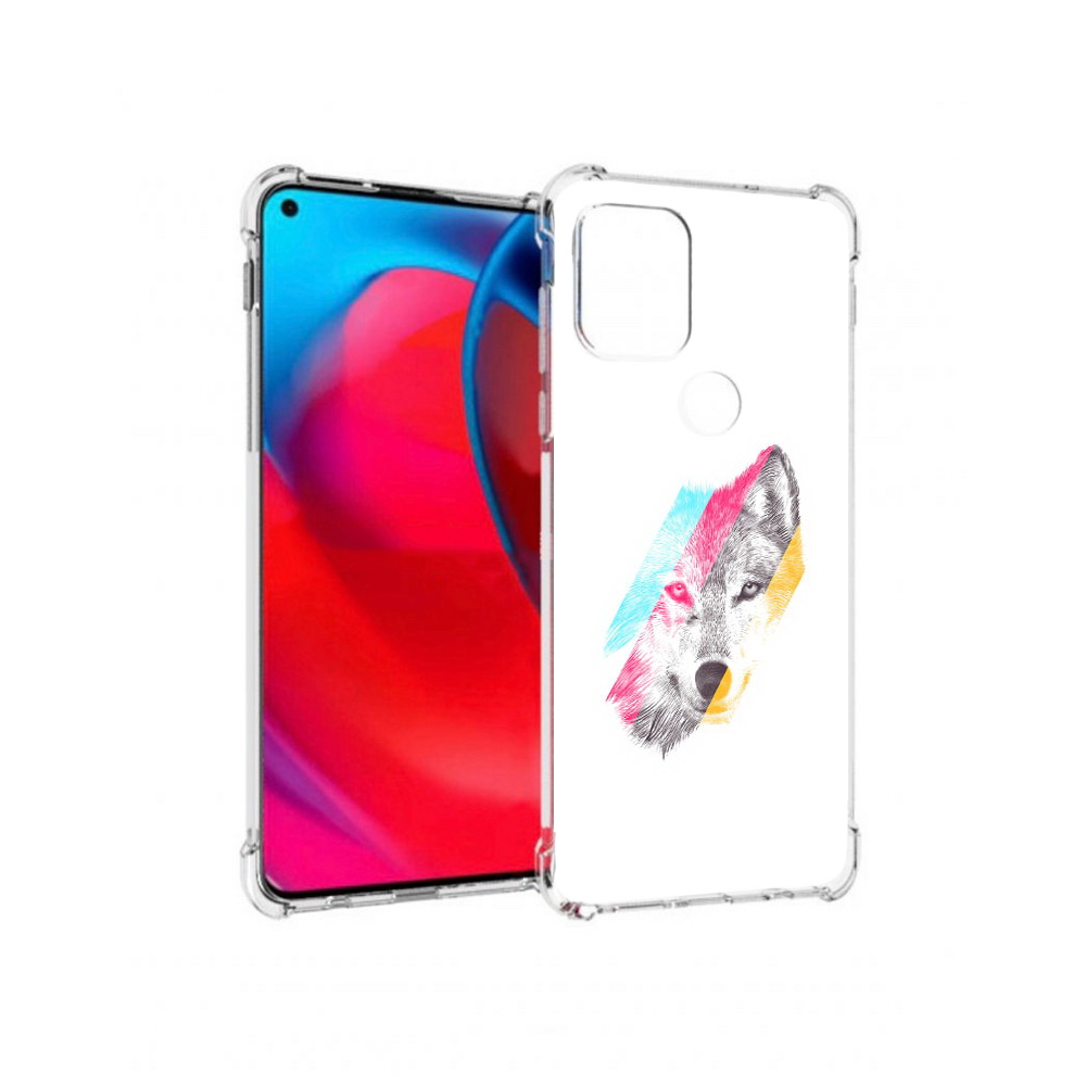 

Чехол MyPads Tocco для Motorola Moto G волк градиент (PT227067.359.268), Прозрачный, Tocco