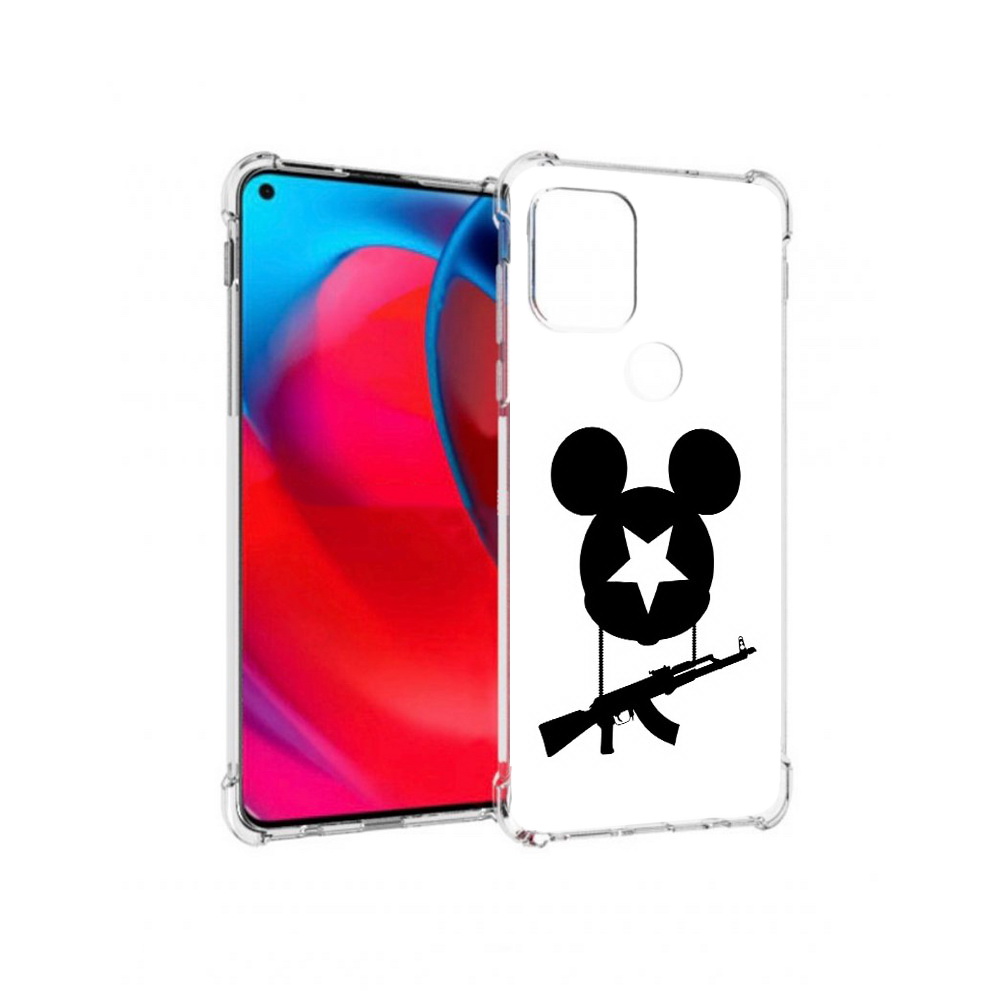 

Чехол MyPads Tocco для Motorola Moto G АК Микки (PT227067.359.26), Прозрачный, Tocco