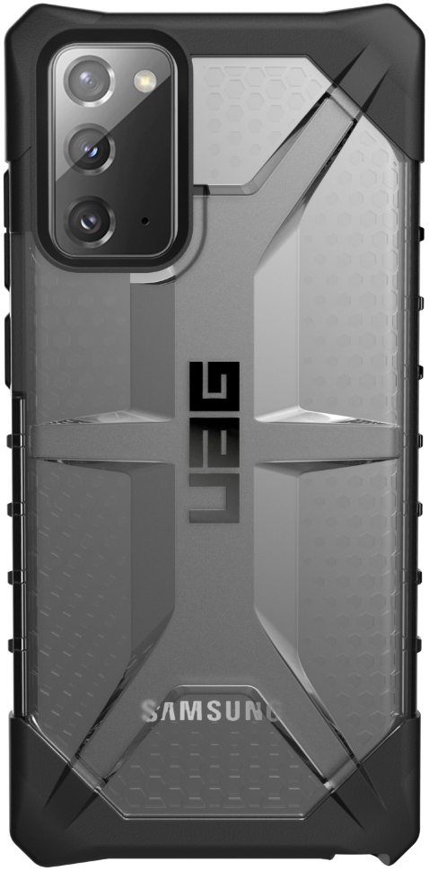 фото Чехол urban armor gear (uag) plasma series для galaxy note 20, цвет прозрачный