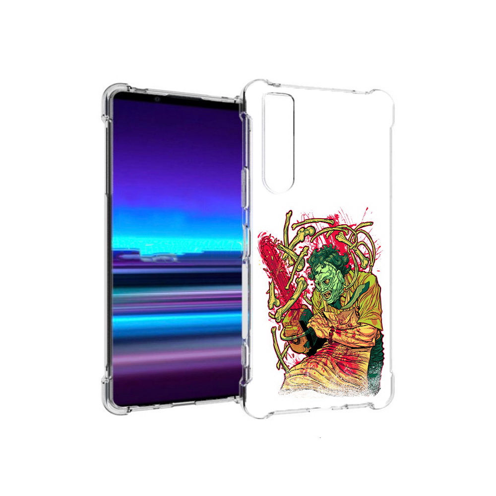 

Чехол MyPads Tocco для Sony Xperia 1 II яркий мясник (PT148152.232.711), Прозрачный, Tocco
