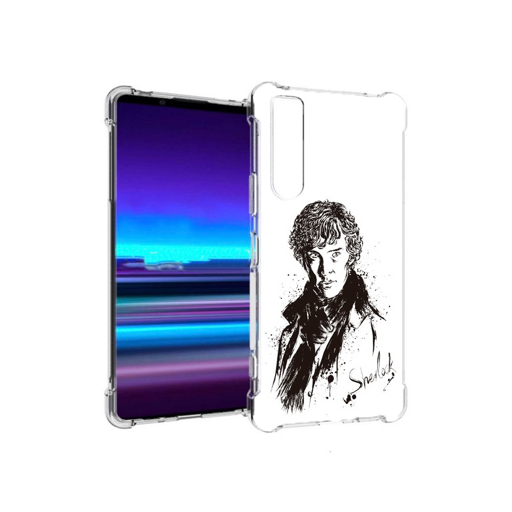 

Чехол MyPads Tocco для Sony Xperia 1 II шерлок холмс портрет (PT148152.232.698), Прозрачный, Tocco