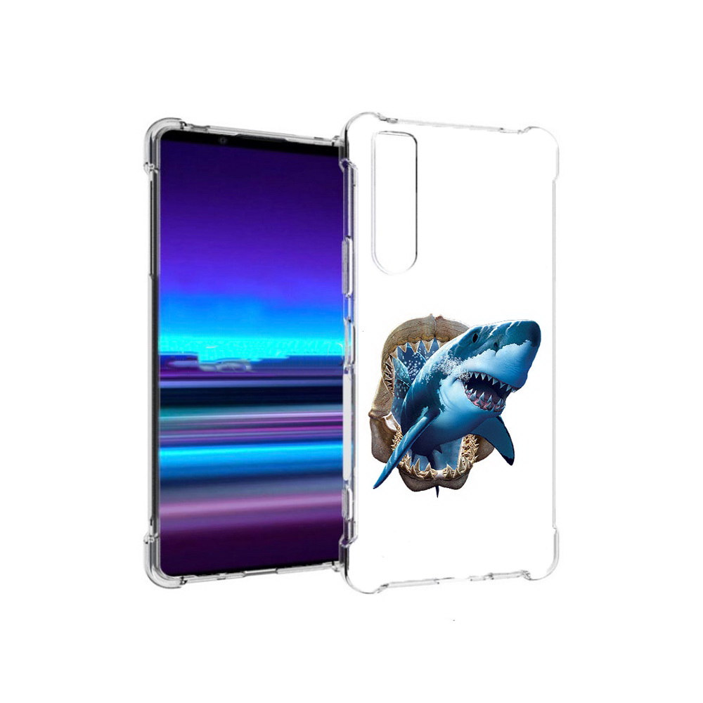 

Чехол MyPads Tocco для Sony Xperia 1 II челюсти (PT148152.232.675), Прозрачный, Tocco