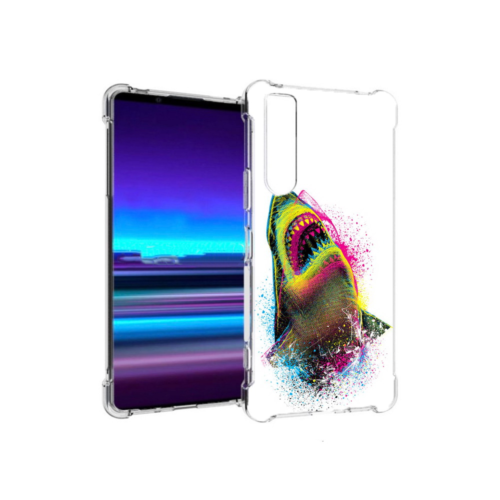 

Чехол MyPads Tocco для Sony Xperia 1 II челюсти-2 (PT148152.232.674), Прозрачный, Tocco