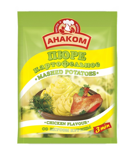 

Пюре картофельное Анаком вкус курицы 35 г