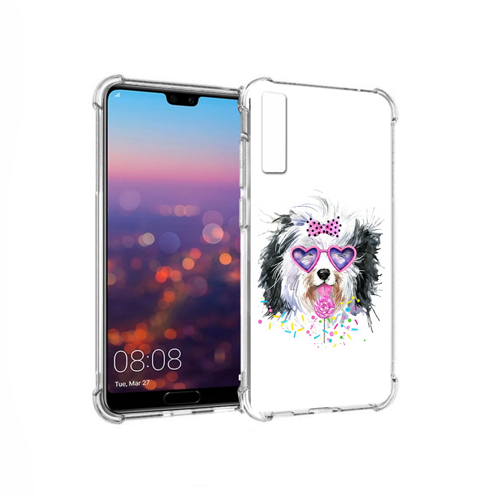 

Чехол MyPads Tocco для Huawei P20 Pro пушистик (PT108144.28.559), Прозрачный, Tocco