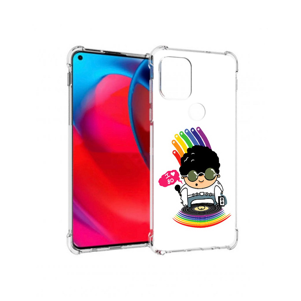 

Чехол MyPads Tocco для Motorola Moto G Я люблю 80-е (PT227067.359.205), Прозрачный, Tocco