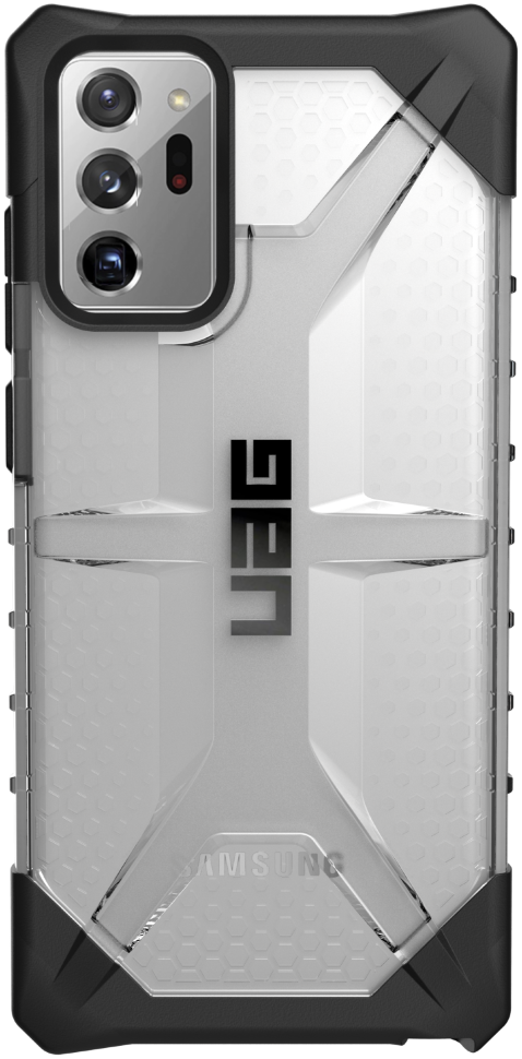 фото Чехол urban armor gear (uag) plasma series для galaxy note 20 ultra, цвет clear