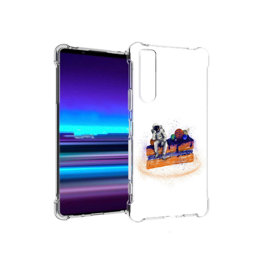 

Чехол MyPads Tocco для Sony Xperia 1 II торт с планетами (PT148152.232.648), Прозрачный, Tocco
