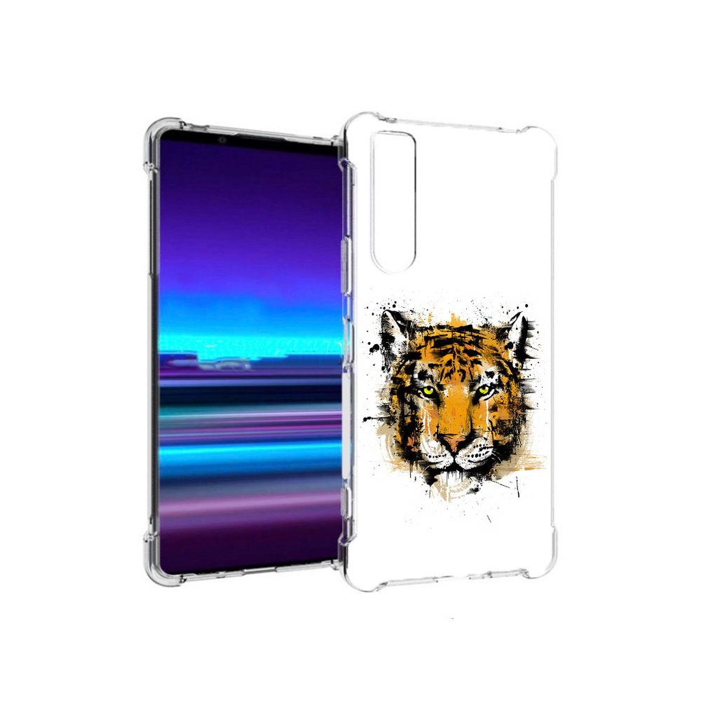 

Чехол MyPads Tocco для Sony Xperia 1 II тигруля (PT148152.232.643), Прозрачный, Tocco