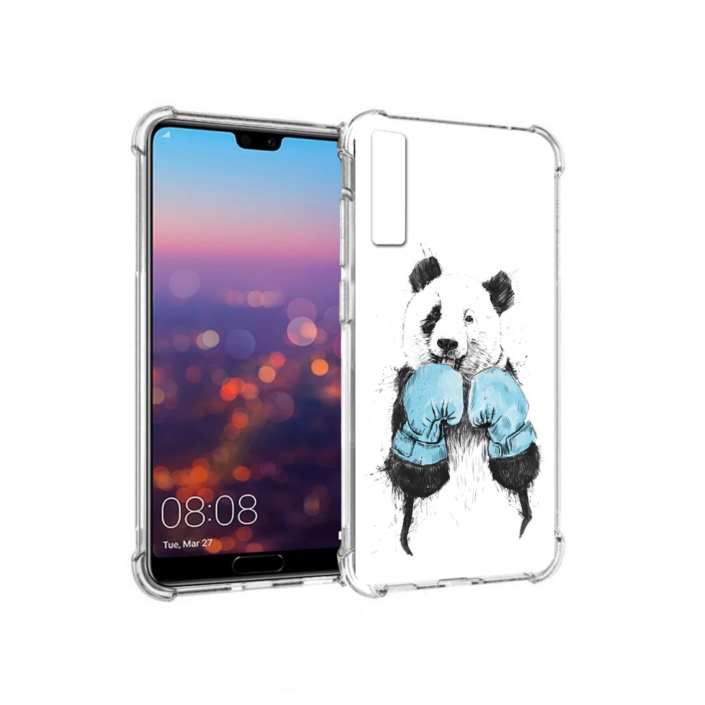 

Чехол MyPads Tocco для Huawei P20 Pro панда боксер (PT108144.28.531), Прозрачный, Tocco
