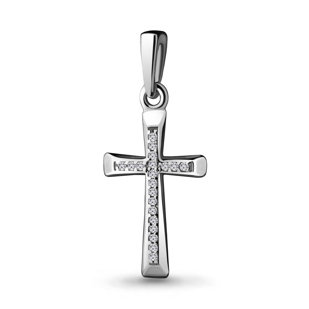 

Кулон из белого золота с бриллиантом Aquamarine 920701А, 920701А_585_бз