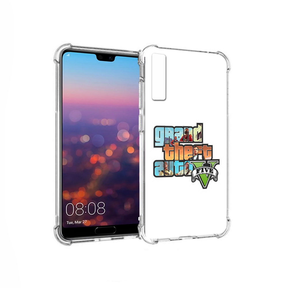 

Чехол MyPads Tocco для Huawei P20 Pro ГТА (PT108144.28.52), Прозрачный, Tocco