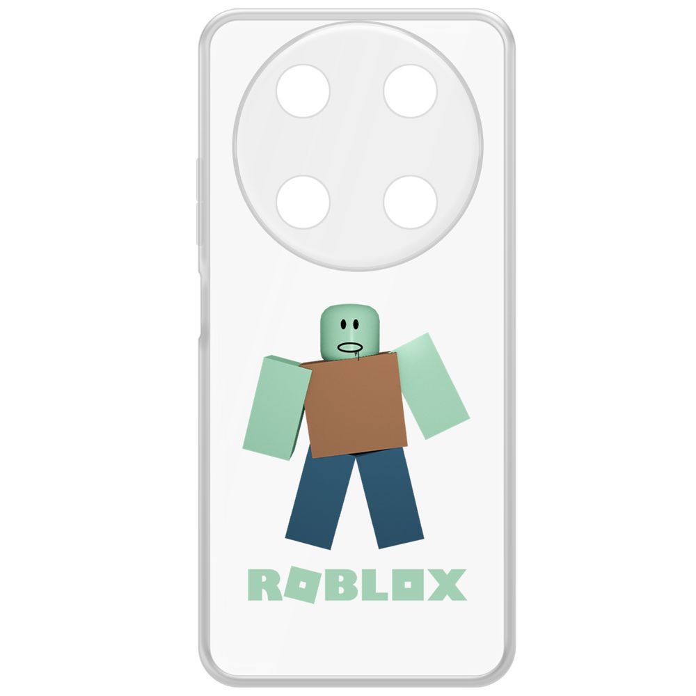 

Чехол-накладка Krutoff Clear Case Roblox-Зомби для ITEL RS4, Прозрачный