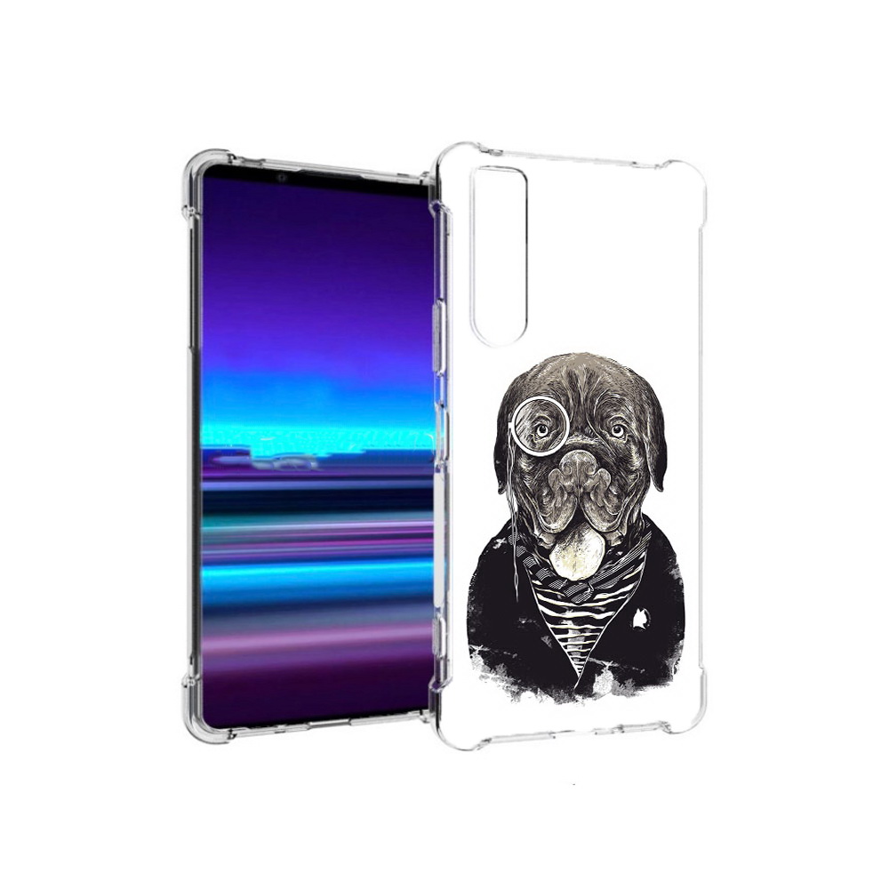 

Чехол MyPads Tocco для Sony Xperia 1 II солидный песик (PT148152.232.615), Прозрачный, Tocco