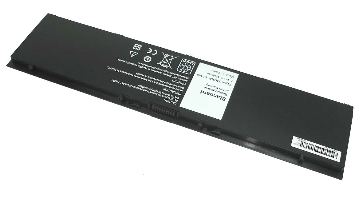 Аккумуляторная батарея для ноутбука Dell Latitude E7440 7.4V 4500mAh 34GKR OEM