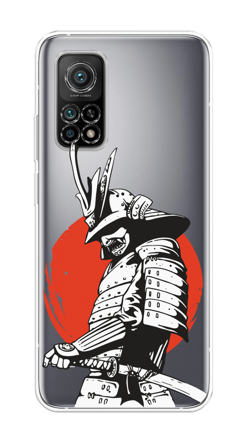 

Чехол на Xiaomi Mi 10T/Mi 10T Pro "Самурай с катаной", Черный;красный;белый, 37750-1