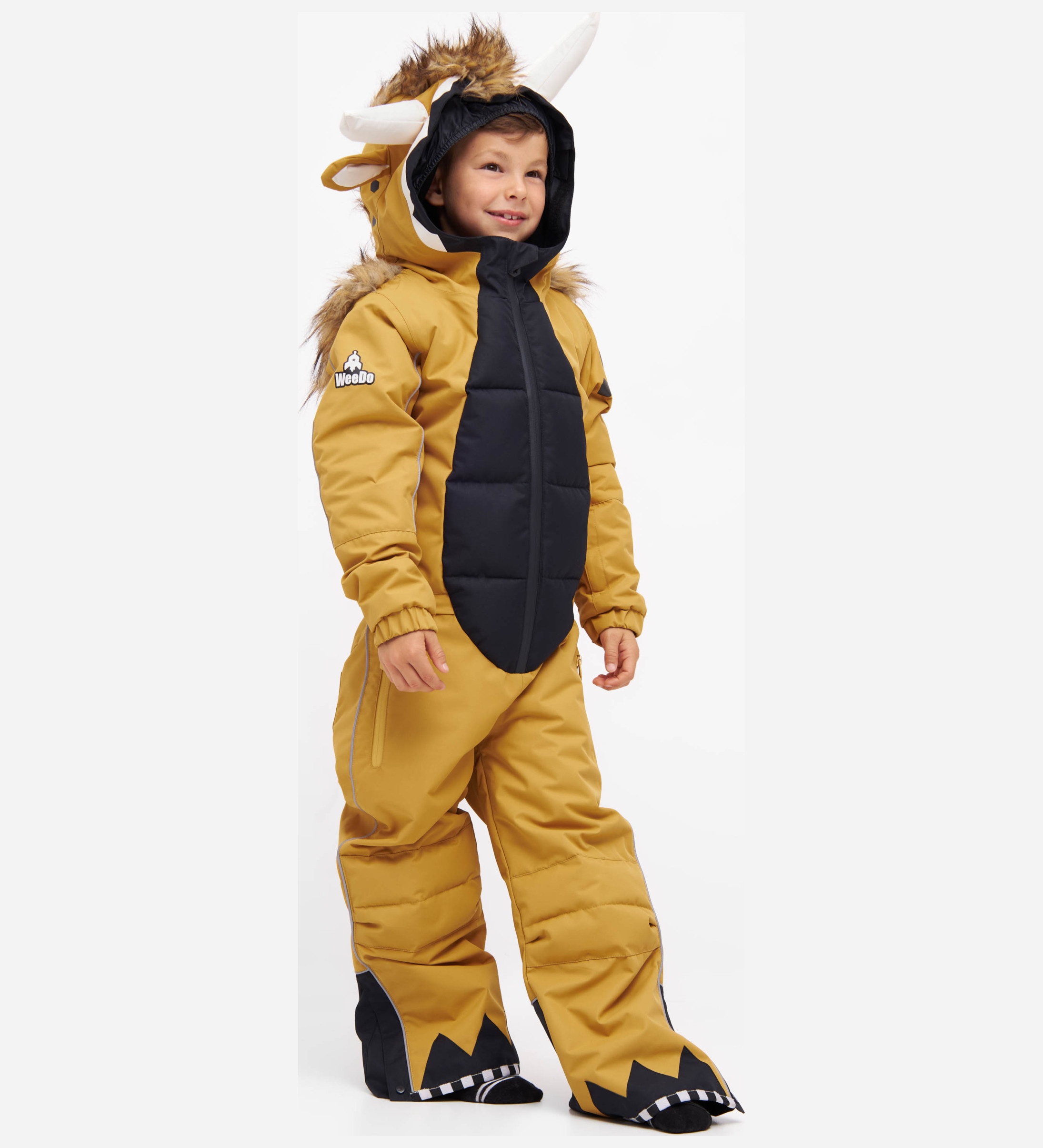 

Комбинезон детский WeeDo Wild Thing, желтый, черный, 140, Wild Thing
