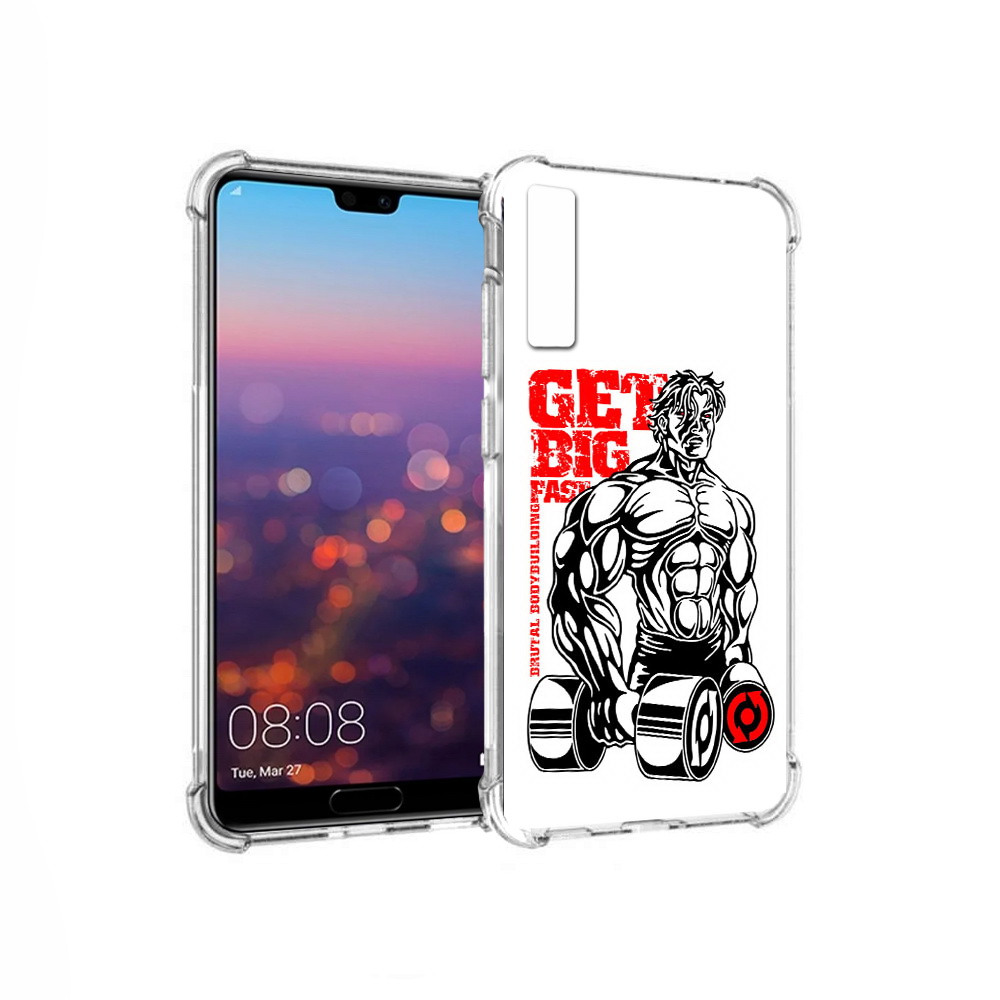 Чехол MyPads Tocco для Huawei P20 Pro накаченное тело (PT108144.28.495)