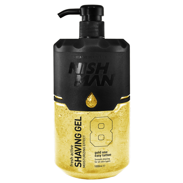 Гель для бритья Nishman Shaving gel 08 gold one