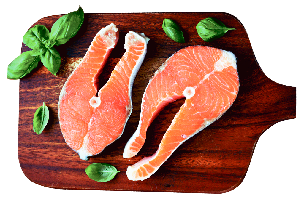 Семга охлажденная стейк