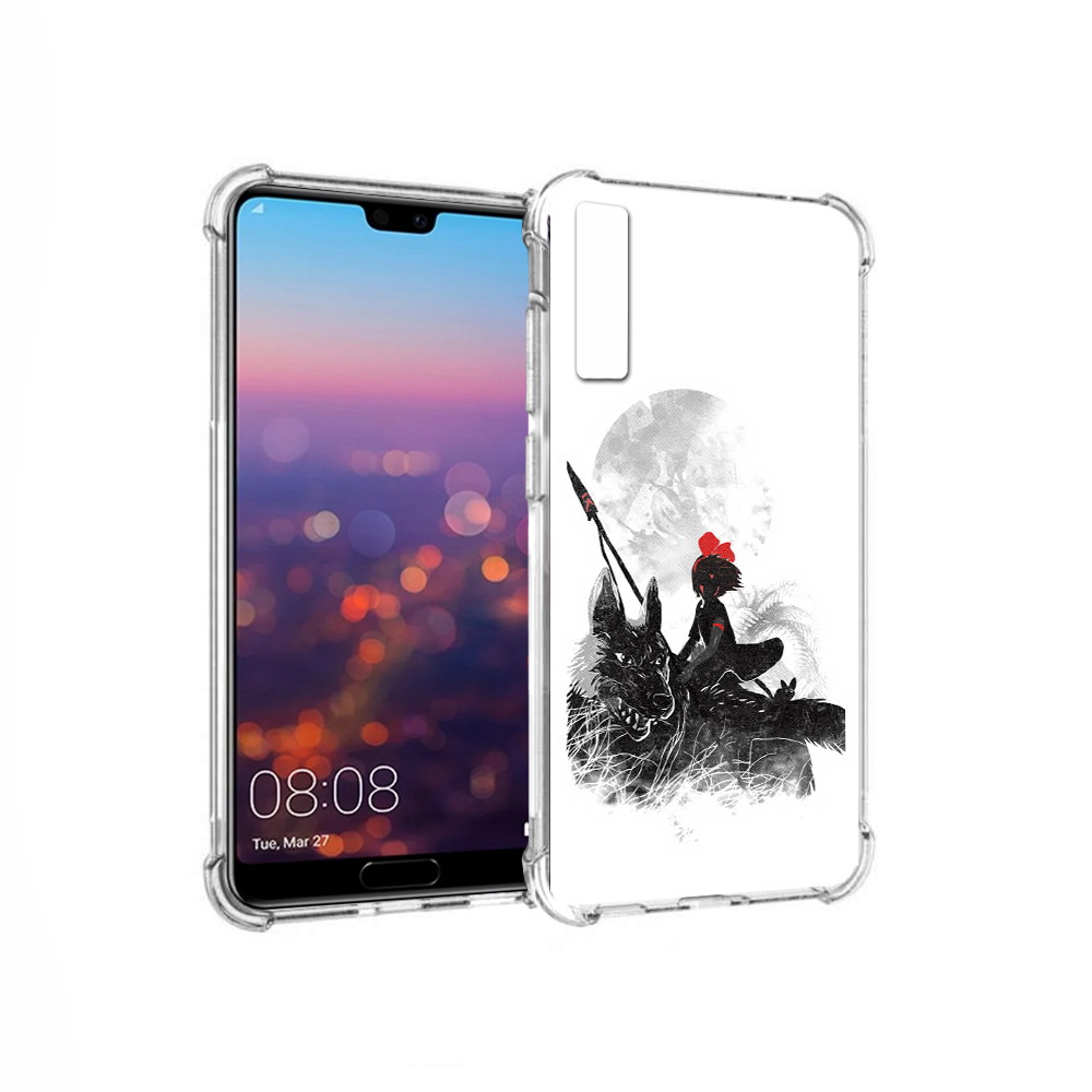 

Чехол MyPads Tocco для Huawei P20 Pro мононоке (PT108144.28.481), Прозрачный, Tocco