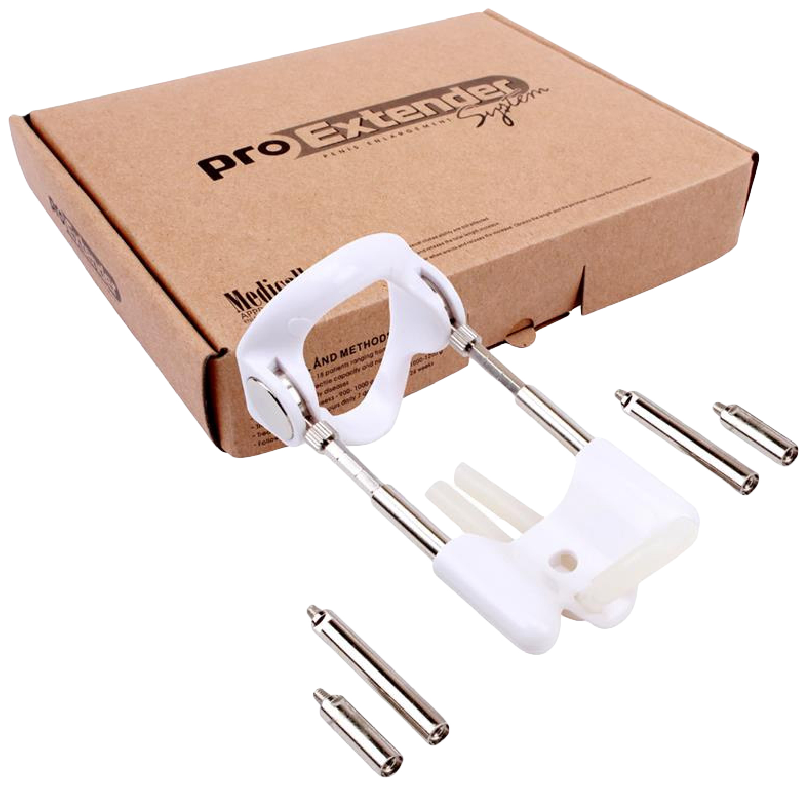 Экстендер для увеличения пениса Chisa Novelties Open Wide Restraints белый