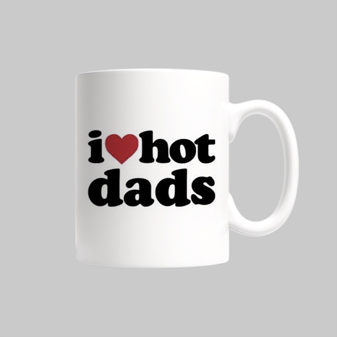 

Кружка I love hot dads