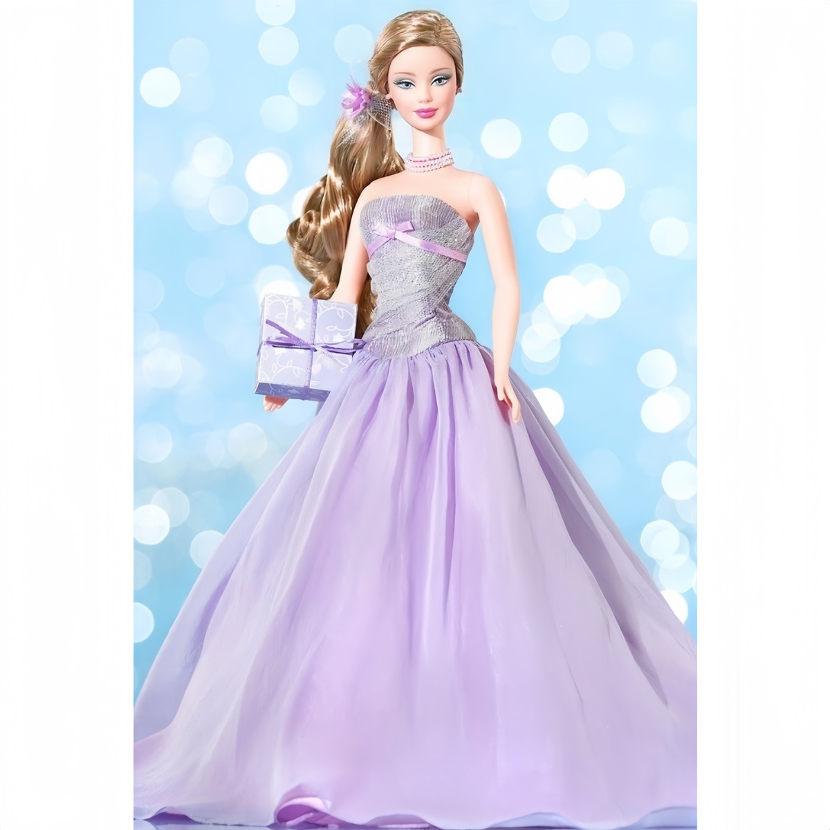 

Кукла Барби коллекционная Purple Birthday Wishes 2003