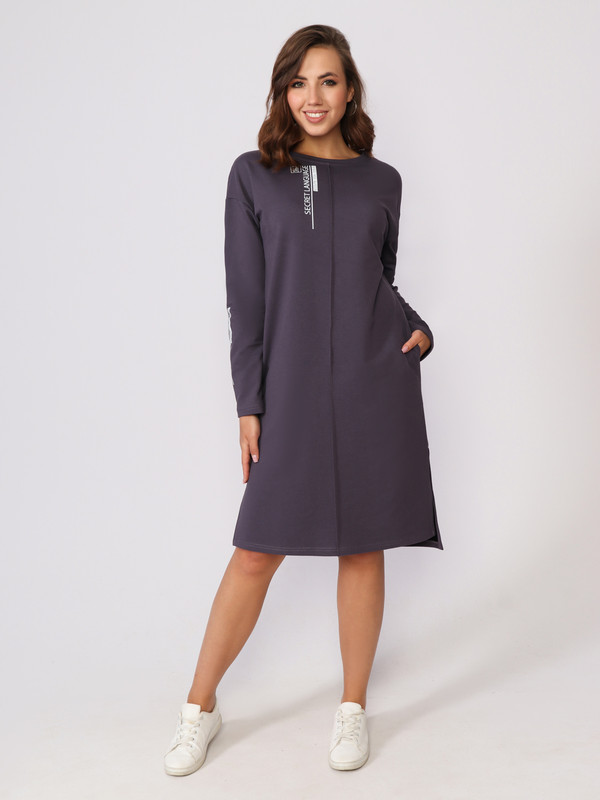 

Платье женское Fashion Margo П 207 коричневое 48 RU, Коричневый, П 207
