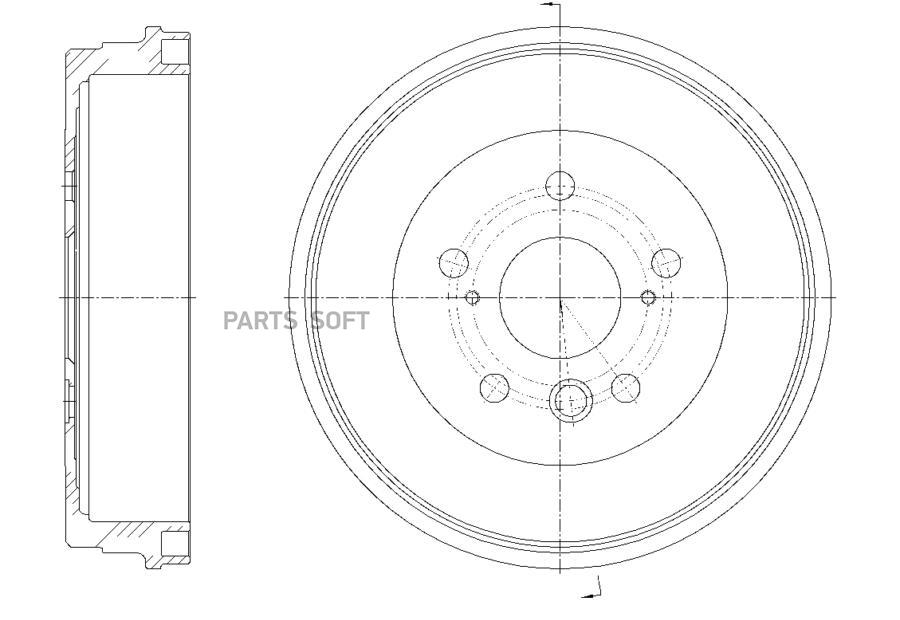 Диск Тормозной 1Шт GBRAKE GD06451